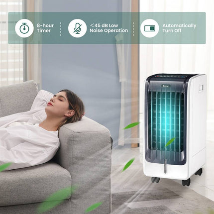 Evaporative Air Cooler Portable Fan Air Conditioner Cooling Unit Home