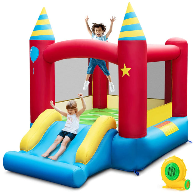 Inflatable Bounce Castle Kids Jumping Bouncer Indoor Outdoor Play
