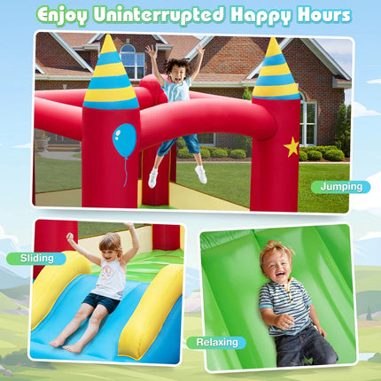 Inflatable Bounce Castle Kids Jumping Bouncer Indoor Outdoor Play