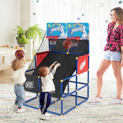 Kids Dual Shot Basketball Arcade Game – 4 Balls & Pump Included