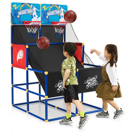 Kids Dual Shot Basketball Arcade Game – 4 Balls & Pump Included