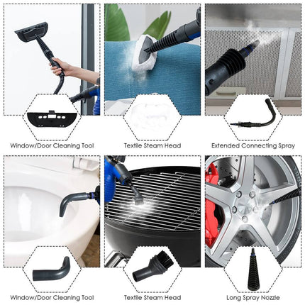 1050W Multifunction Steam Cleaner Portable Handheld Household Steamer
