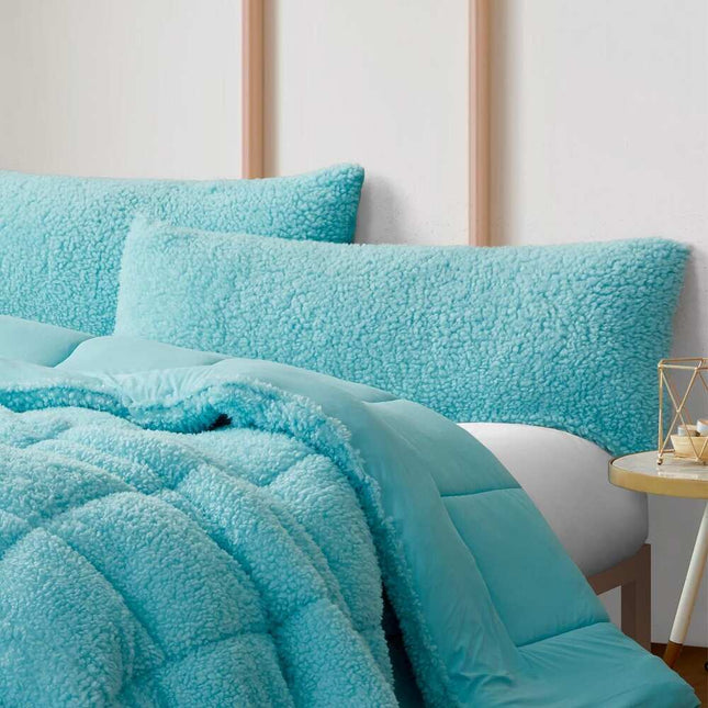 Cotton Candy Blueberry King Pillow Sham Soft Decorative Bedding Cover