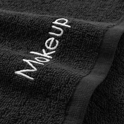 Cotton Embroidered Makeup Remover Towels – Set of 6 Soft Cleansing Cloths