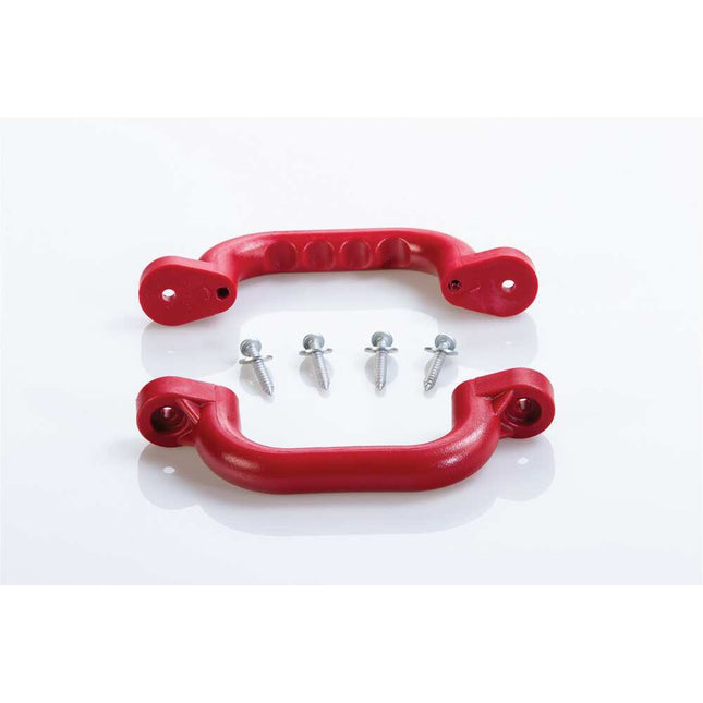 Plastic Playground Safety Handles, Pair with Hardware, 6 Color Options