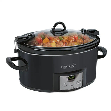 7 Quart Cook & Carry Slow Cooker Portable Family Size Crock Pot Cooker