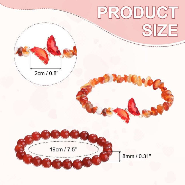 Amethyst Crystal Beaded Bracelet for Women, One Size, Natural Stone Jewelry