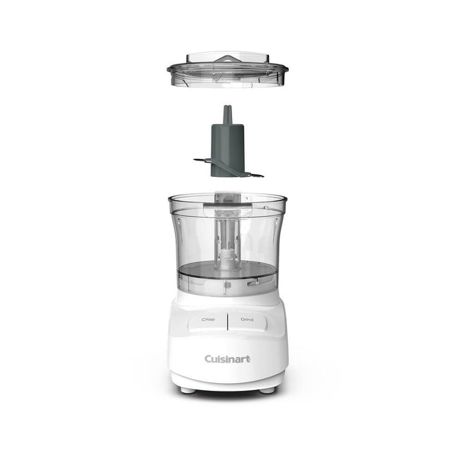 3-Cup Mini Chopper White Compact Electric Food Chopper Kitchen Tool