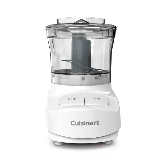 3-Cup Mini Chopper White Compact Electric Food Chopper Kitchen Tool