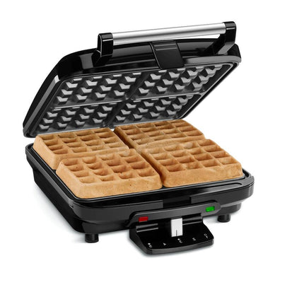 4-Slice Belgian Waffle Maker Nonstick Electric Breakfast Waffle Iron