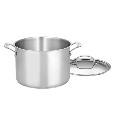 Chef's Classic 12 Qt Stainless Steel Stockpot with Cover Large Cooking Pot