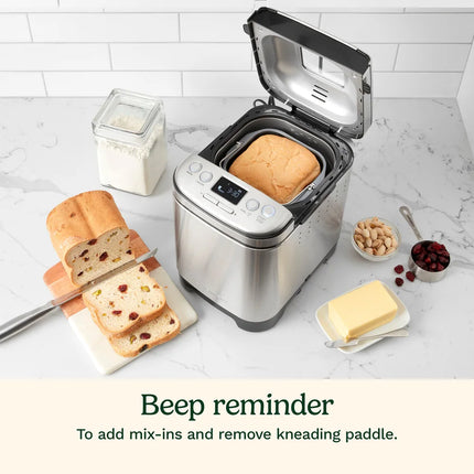 2 lb Automatic Bread Maker Compact Home Baking Machine Easy Bread Maker