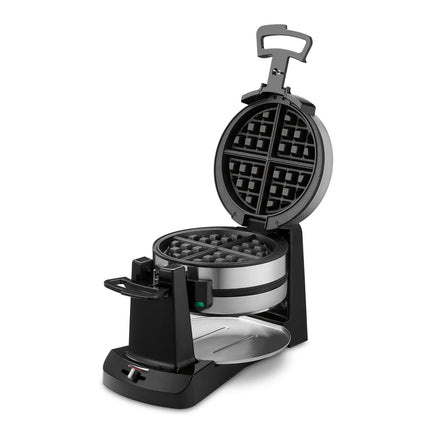 Belgian Waffle Maker Double Flip Rotating Nonstick Cooking Machine