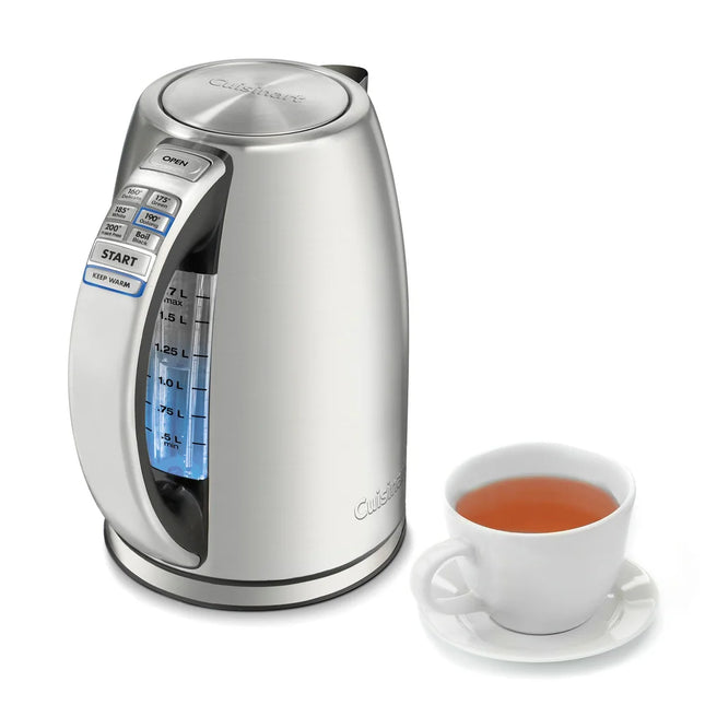 1.7L PerfecTemp Electric Kettle Cordless Stainless Steel Water Boiler