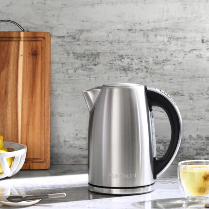 1.7L PerfecTemp Electric Kettle Cordless Stainless Steel Water Boiler