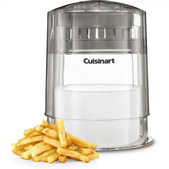PrepExpress French Fry Cutter Gray Clear Potato Cutter Kitchen Tool