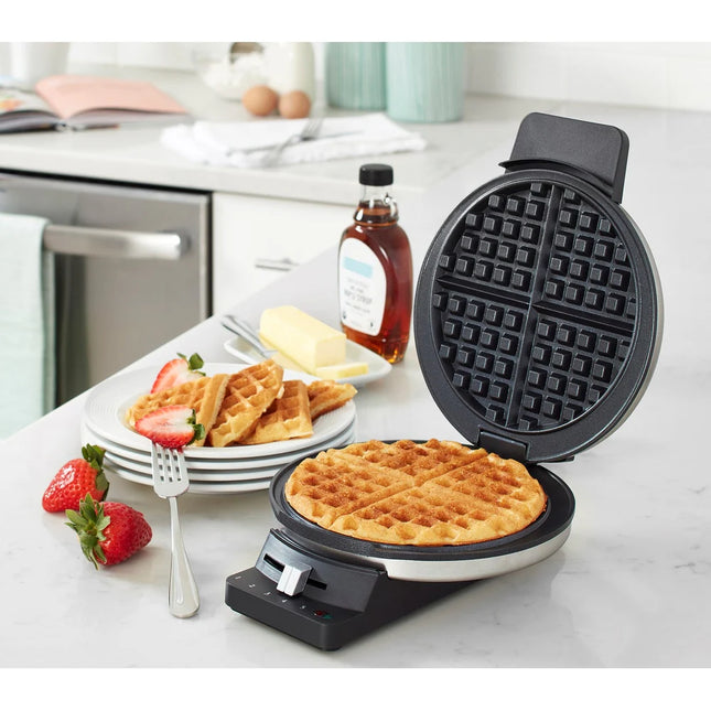 Classic Round Waffle Maker Electric Nonstick Breakfast Cooking Machine