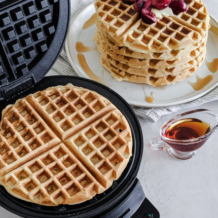 Classic Round Waffle Maker Electric Nonstick Breakfast Cooking Machine