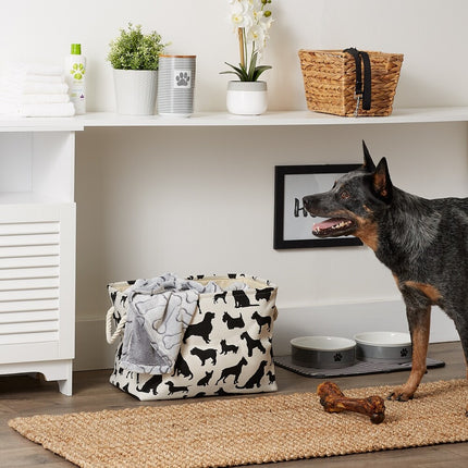DII Polyester Pet Storage Bin Dog Show Rectangle Large Organizer Basket