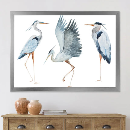 Flock of Birds Wall Art – Natural Woven Seagrass with Black Metal