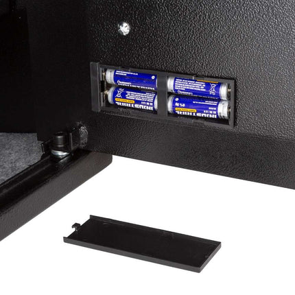 Electronic Combination Safe 14" x 12" x 20" Steel Strongbox with Keypad & Override Key
