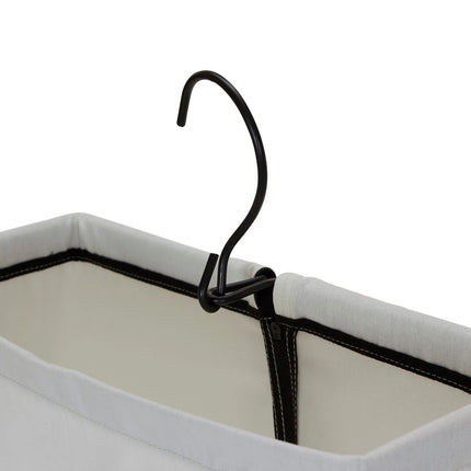 Door Hanging Laundry Bag with Loop Handle Space Saving Clothes Hamper