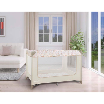 Zodiak Portable Playard Compact Durable Foldable Play Pen with Carry Bag