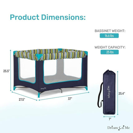 Zodiak Portable Playard Lightweight Baby Playpen for Indoor Outdoor Use