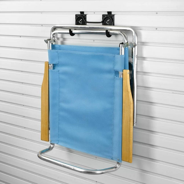 Dual Wall Hook – 10.75"x5.75"x2.75" for Hanging Coats & Accessories
