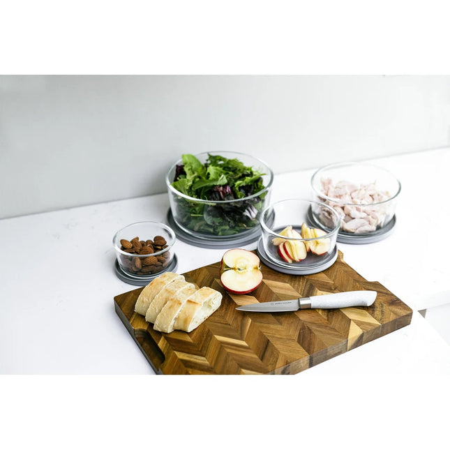8-Piece Glass Food Storage – Microwave, Oven Safe, Airtight BPA-Free