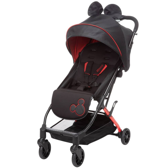 Easy-Fold Compact Stroller Let’s Go Mickey Lightweight Travel Baby Stroller
