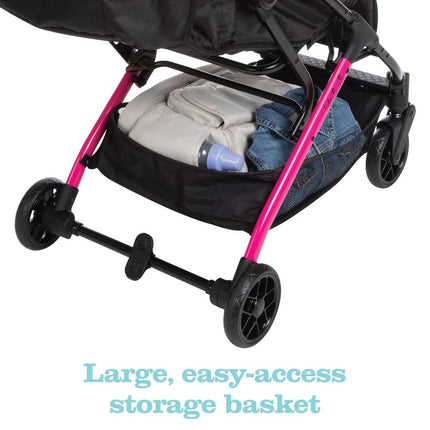 Easy-Fold Compact Stroller Let’s Go Mickey Lightweight Travel Baby Stroller