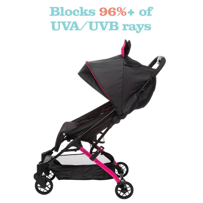 Easy-Fold Compact Stroller Let’s Go Mickey Lightweight Travel Baby Stroller