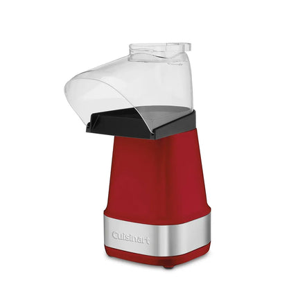 EasyPop Hot Air Popcorn Maker Red Oil Free Healthy Popcorn Machine
