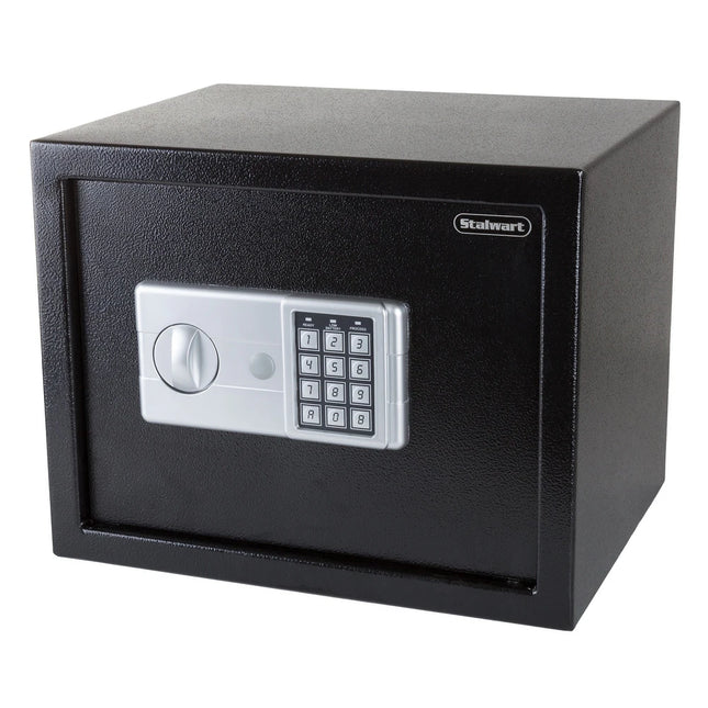 Electronic Combination Safe Large Steel Strongbox Keypad Manual Key Lock Box