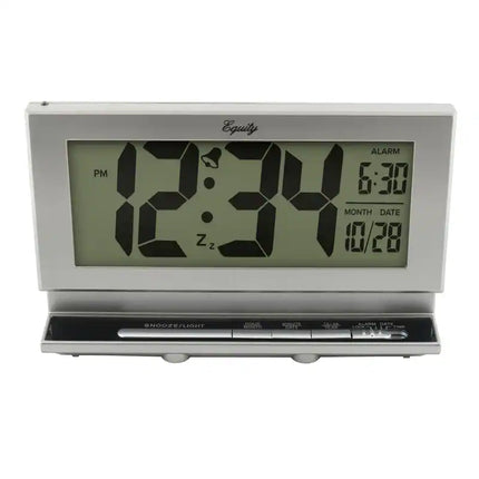 Equity 2-Inch Digital LCD Alarm Clock with Night Vision Display 30041