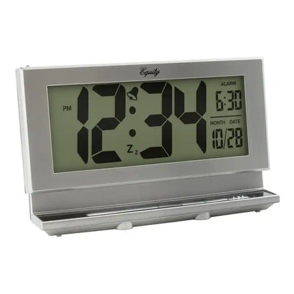 Equity 2-Inch Digital LCD Alarm Clock with Night Vision Display 30041