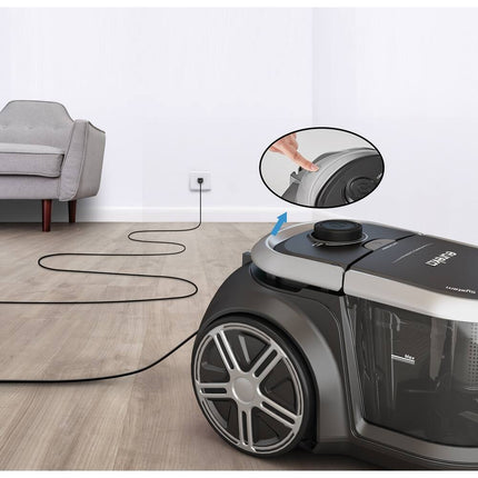 Bagless Canister Vacuum Cleaner Powerful Suction Multi Surface Home Use