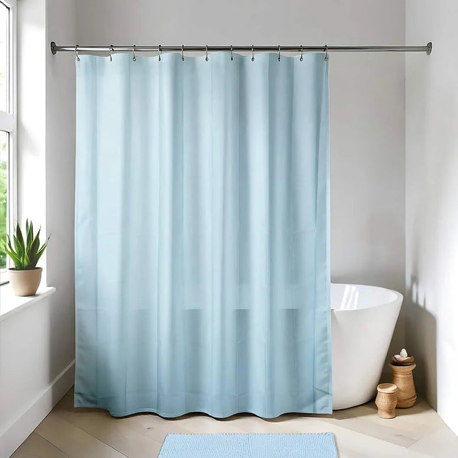 Extra Long Waterproof Shower Curtain Liner 71x79 Inch Bathroom Liner