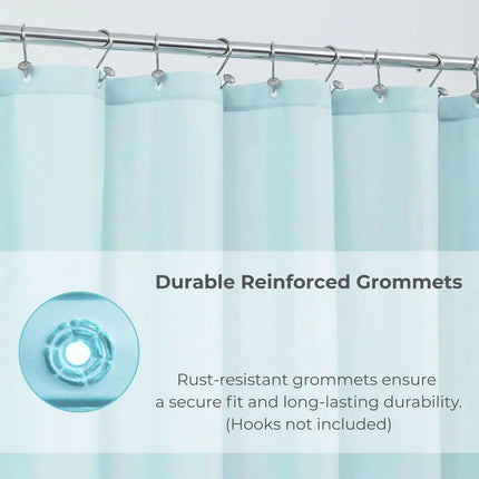 Extra Long Waterproof Shower Curtain Liner 71x79 Inch Bathroom Liner