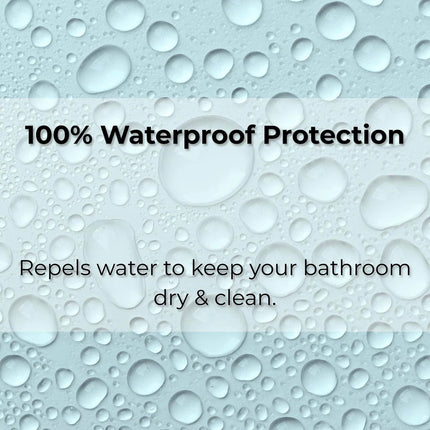 Extra Long Waterproof Shower Curtain Liner 71x79 Inch Bathroom Liner