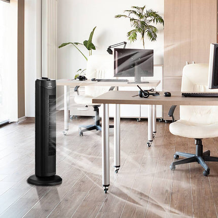 Fantask 28" Oscillating Tower Fan 35W 3 Speed Quiet Cooling Fan Home