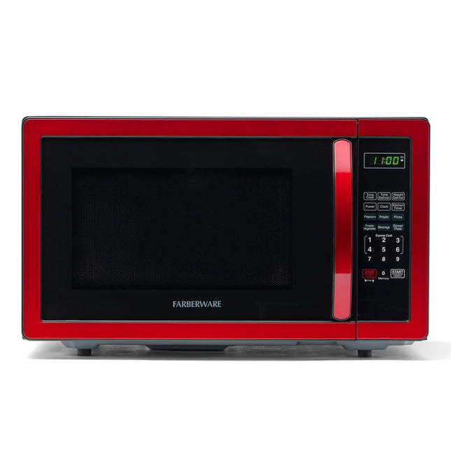 Classic 1.1 Cu Ft 1000 Watt Microwave Oven Countertop Kitchen Appliance