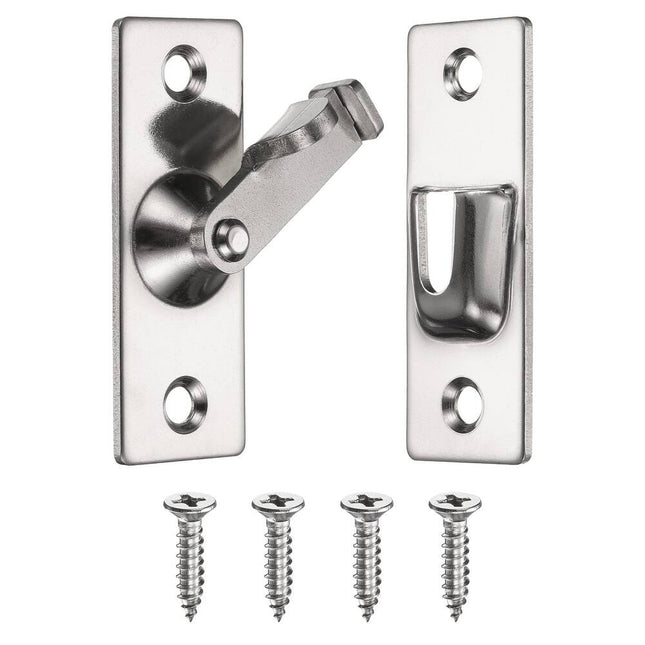 Flip Latch Gate Latch – Stainless Steel Right Angle Lock with Screws