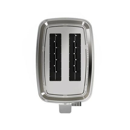 2-Slice Toaster Compact Electric Bread Toaster with Browning Control