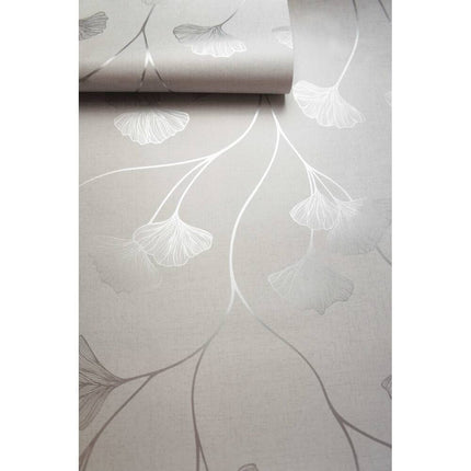 Ginkgo Leaf Wallpaper – Non-Pasted, 396" Length x 20.8" Width