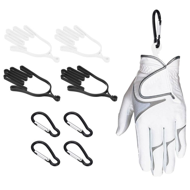 Golf Glove Stretcher & Dryer – Plastic Holder with Hanging Hooks