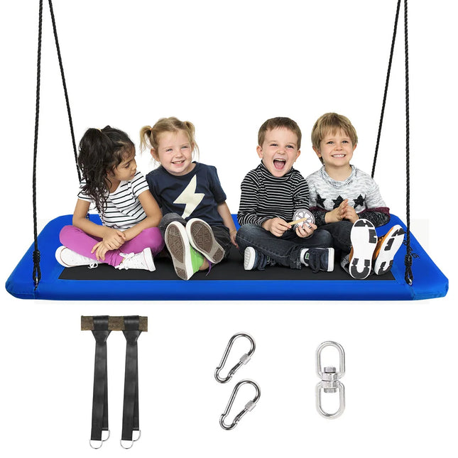Goplus Giant Platform Tree Swing 60 Inch 700lb Outdoor Backyard Swing