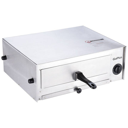 Goplus Commercial Pizza Snack Pan, Stainless Steel Countertop Kitchen Baking Tray