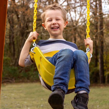 Extreme Duty Swing Belt with Coated Chains for Outdoor Playsets